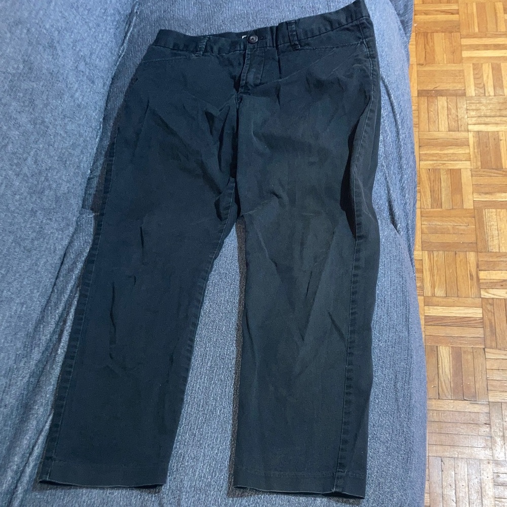 GAP Men's Black khakis